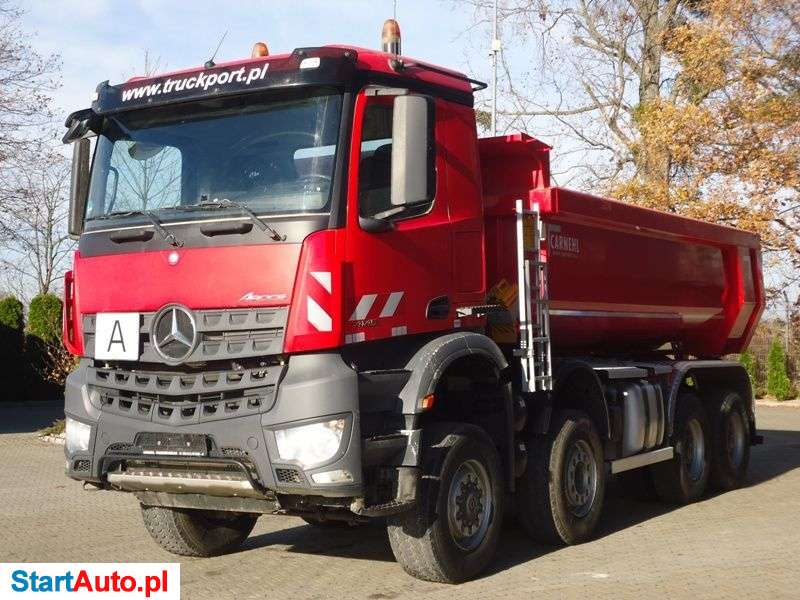 Mercedes-Benz AROCS 4145 8×6 EURO6 WYWROTKA TYLNOZSYPOWA