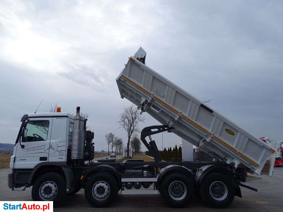 Mercedes-Benz ACTROS 41 41 / 8X4 / WYWROTKA / HYDROBURTA / MEILLER KIPPER / EPS + SPRZĘGŁO /