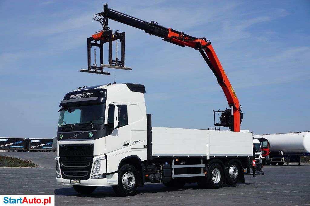 Volvo / FH / 460 / E 6 / 6 X 2 / SKRZYNIOWY + HDS / PALFINGER PK 18001 L / CHWYTAK