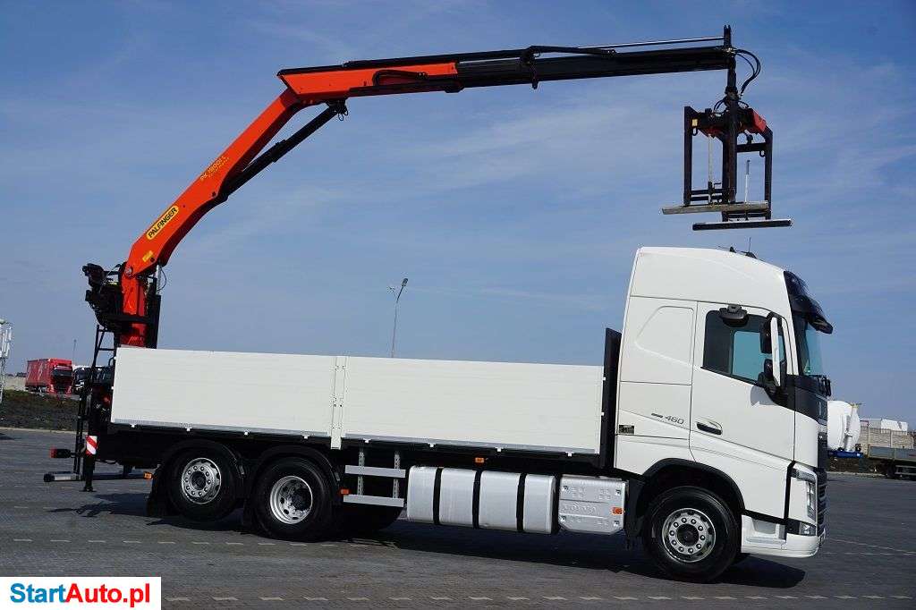 Volvo / FH / 460 / E 6 / 6 X 2 / SKRZYNIOWY + HDS / PALFINGER PK 18001 L / CHWYTAK