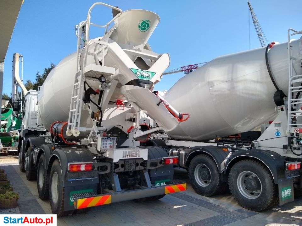 Mercedes-Benz Arocs 5 3740 Betonomieszarka IMER ORU LT 95 EH 9 M3