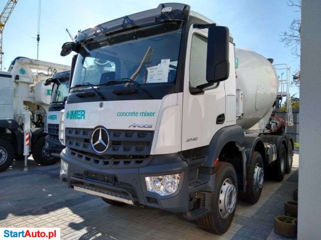 Mercedes-Benz Arocs 5 3740 Betonomieszarka IMER ORU LT 95 EH 9 M3