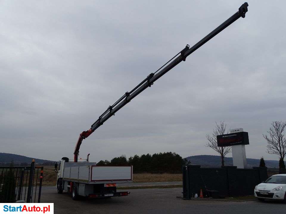 DAF CF 310 / 4 X 2 / SKRZYNIOWY – 6,6 M / HDS ZA KABINĄ / PALFINGER PK 18002 / 5 X WYSUW- 17 M /