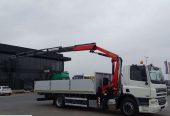 DAF CF 310 / 4 X 2 / SKRZYNIOWY – 6,6 M / HDS ZA KABINĄ / PALFINGER PK 18002 / 5 X WYSUW- 17 M /