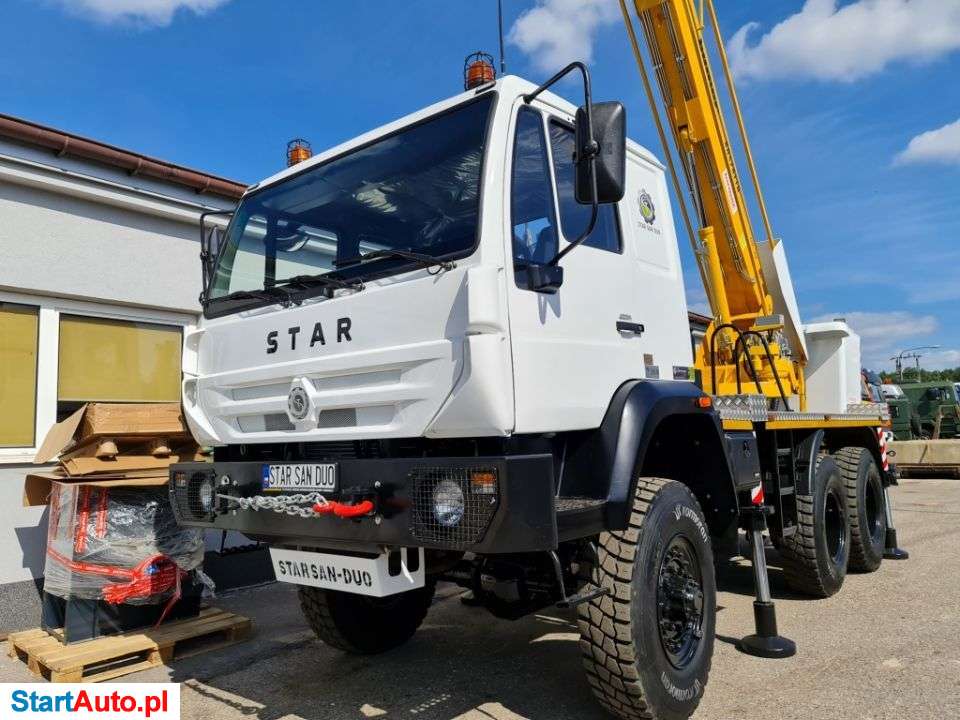 Star MAN 266 6×6 PODNOŚNIK Podest P 183 / 184 H Zwyżka Dla ENERGETYKI