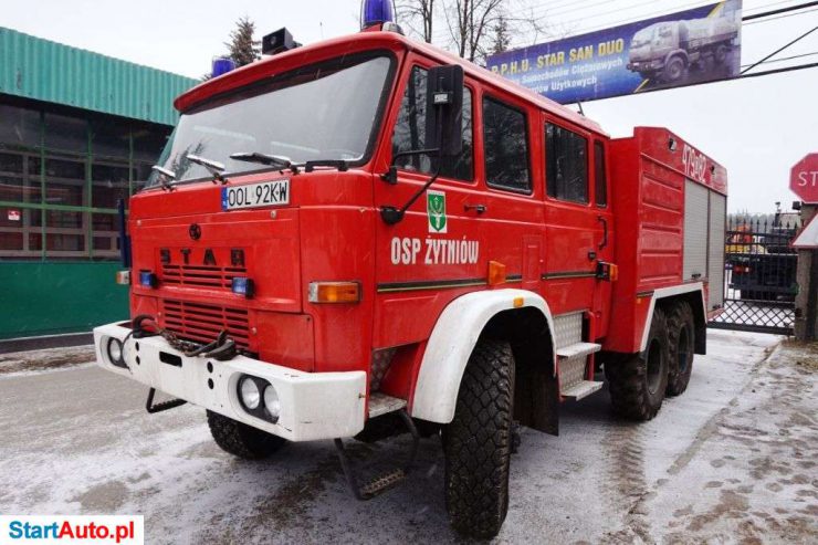 Star 266 6×6 Pożarniczy Straż Strażacki Pożarna Pożarniczy Osp