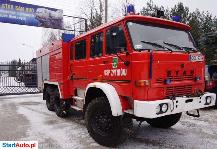Star 266 6×6 Pożarniczy Straż Strażacki Pożarna Pożarniczy Osp