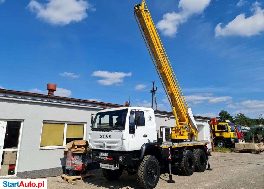 Star MAN 266 6×6 PODNOŚNIK Podest P 183 / 184 H Zwyżka Dla ENERGETYKI