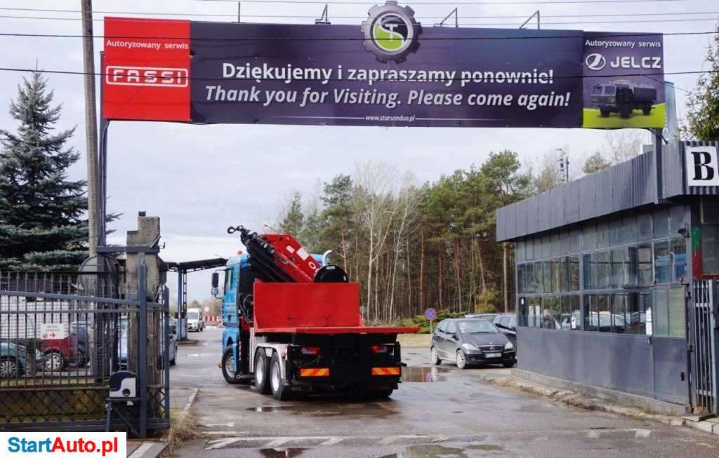 MAN TG 510 A 6×4 HMF ODIN K8 (55Tm) WCIĄGARKA Żuraw HDS