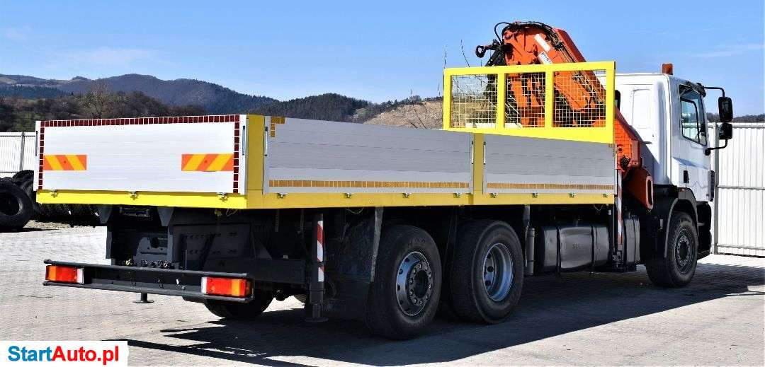 DAF CF 85.380 Skrzynia 6,40m+ATLAS 240.E-A6+PILOT!