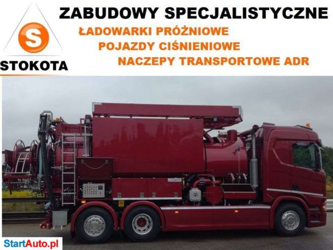 Scania Stokota Do Obsługi Sieci Kanalizacyjnej