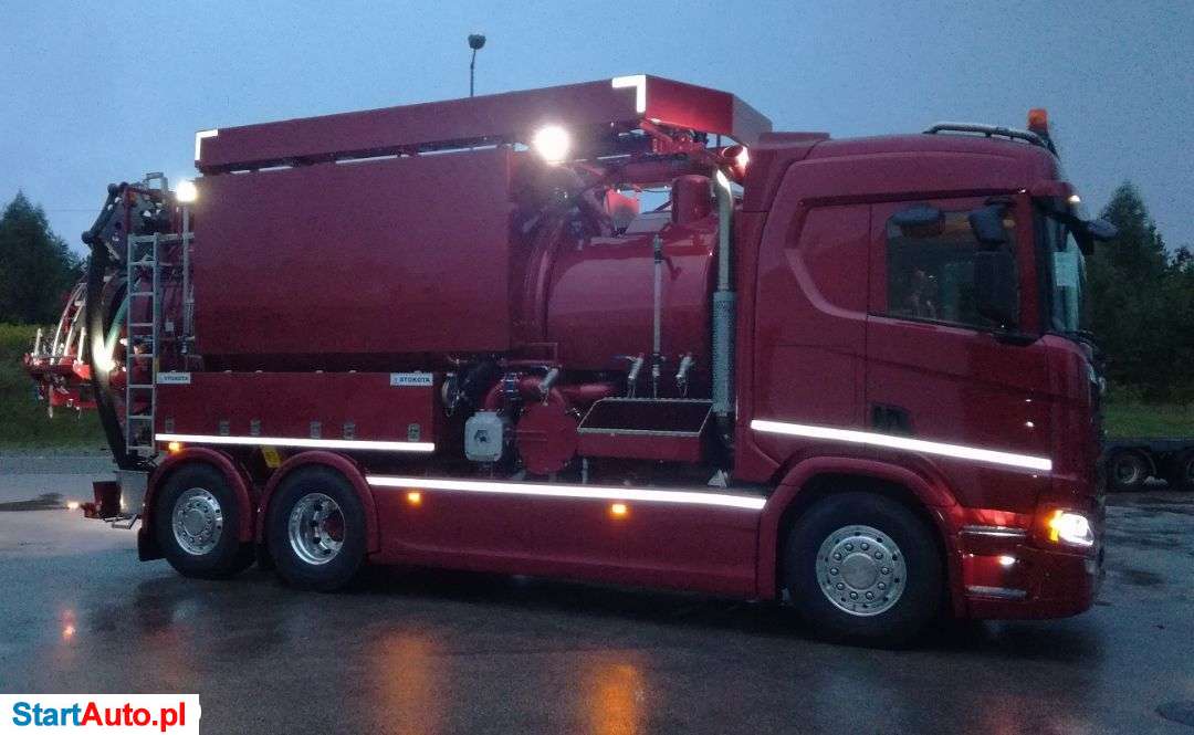 Scania Stokota Do Obsługi Sieci Kanalizacyjnej