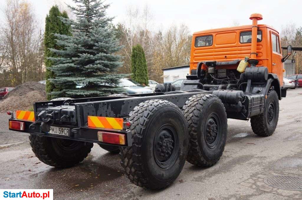 Kamaz 43101 6×6 Z Silnikiem Merccedes Pod Zabudowę Żuraw CKD AD 14 Ton Lub HDS Palfinger HIAB HMF Atlas Fassi