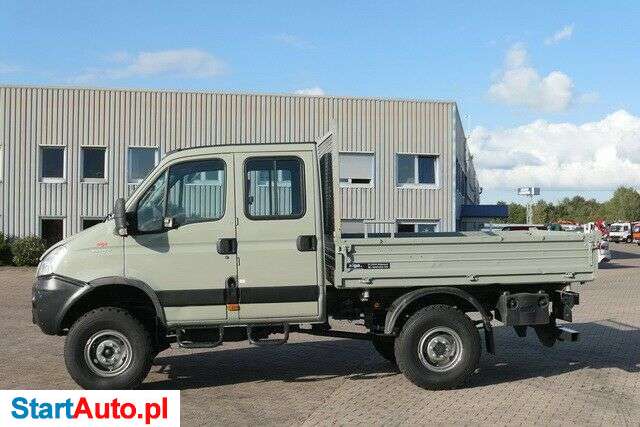 Iveco DAILY 4×4 DOKA 6 Osobowe WYWROTKA 55S18W EURO 4