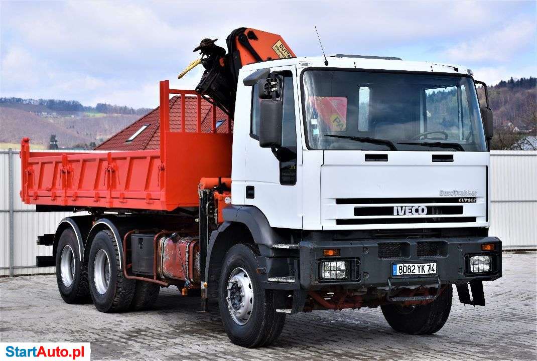 Iveco Eurotrakker 380*Wywrotka 5,20+PK15002*6×4!