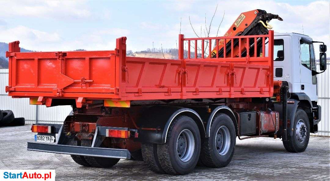 Iveco Eurotrakker 380*Wywrotka 5,20+PK15002*6×4!