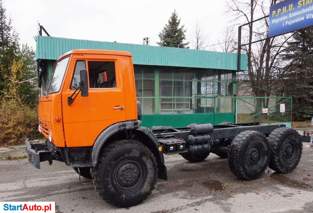 Kamaz 43101 6×6 Z Silnikiem Merccedes Pod Zabudowę Żuraw CKD AD 14 Ton Lub HDS Palfinger HIAB HMF Atlas Fassi