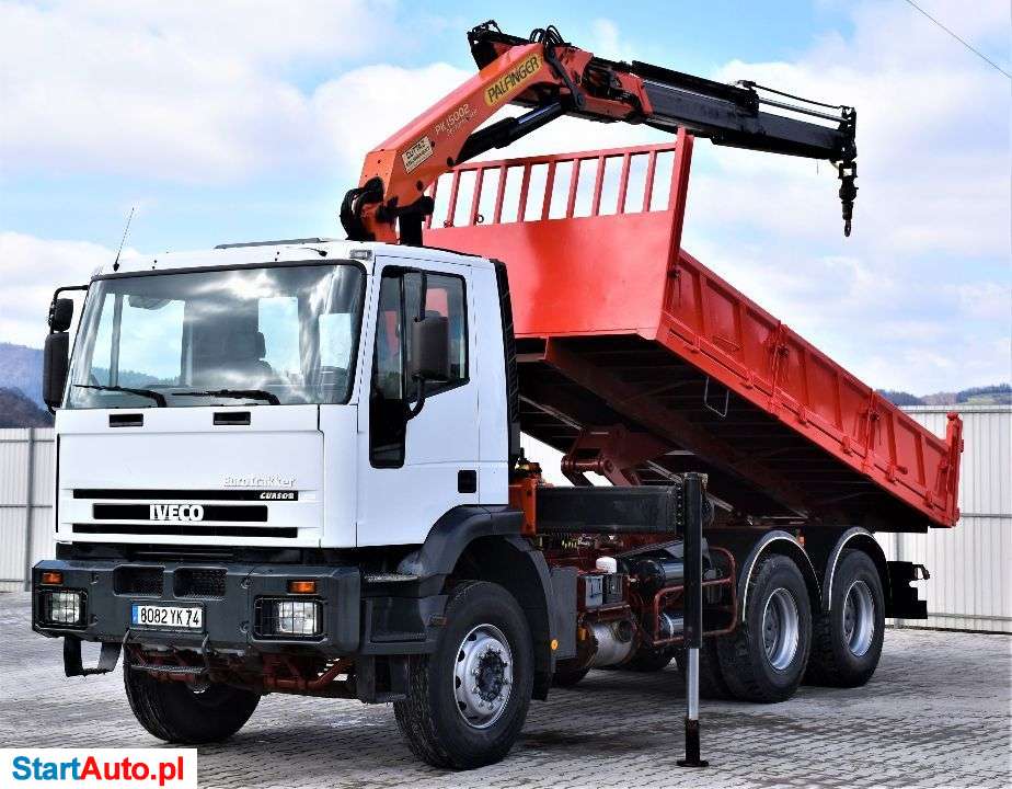 Iveco Eurotrakker 380*Wywrotka 5,20+PK15002*6×4!