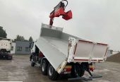 Renault KERAX 430 DXI / 6×4 / Wywrotka 2 Str / Dźwig / Pilot