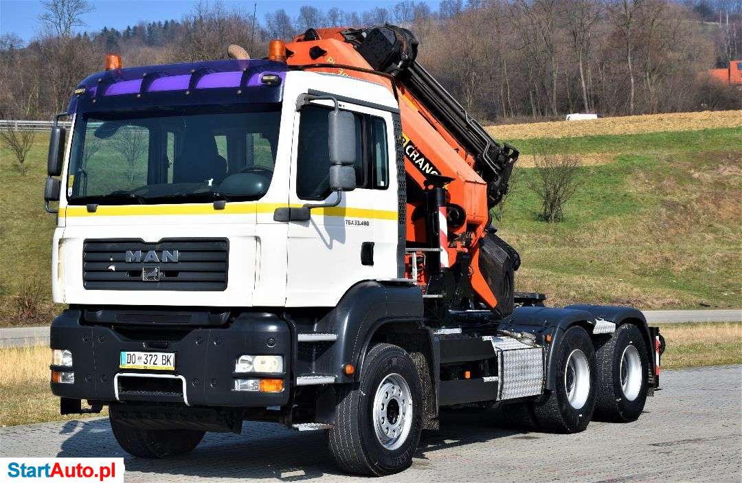 MAN TGA 33.480 * PK 36002 + JIB PJ080 + PILOT * 6×4