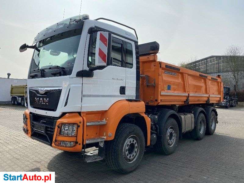 MAN TGS 35.440 8×4 EURO6 WYWROTKA TRÓJSTRONNA