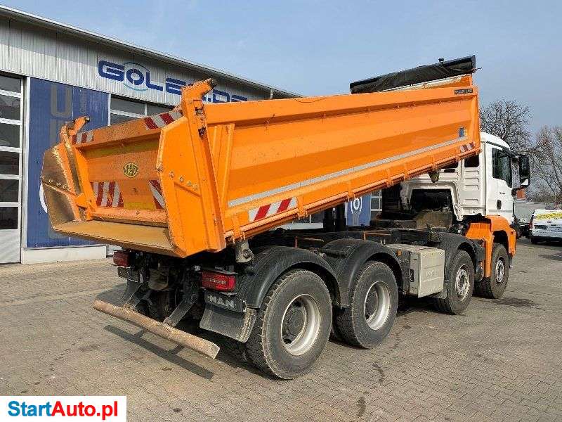 MAN TGS 35.440 8×4 EURO6 WYWROTKA TRÓJSTRONNA