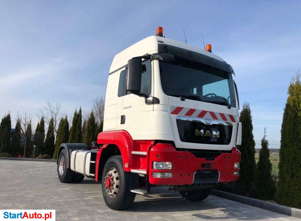 MAN TGS / 18.400 / EURO 5 / 4X4 / HydroDrive / HYDRAULIKA /