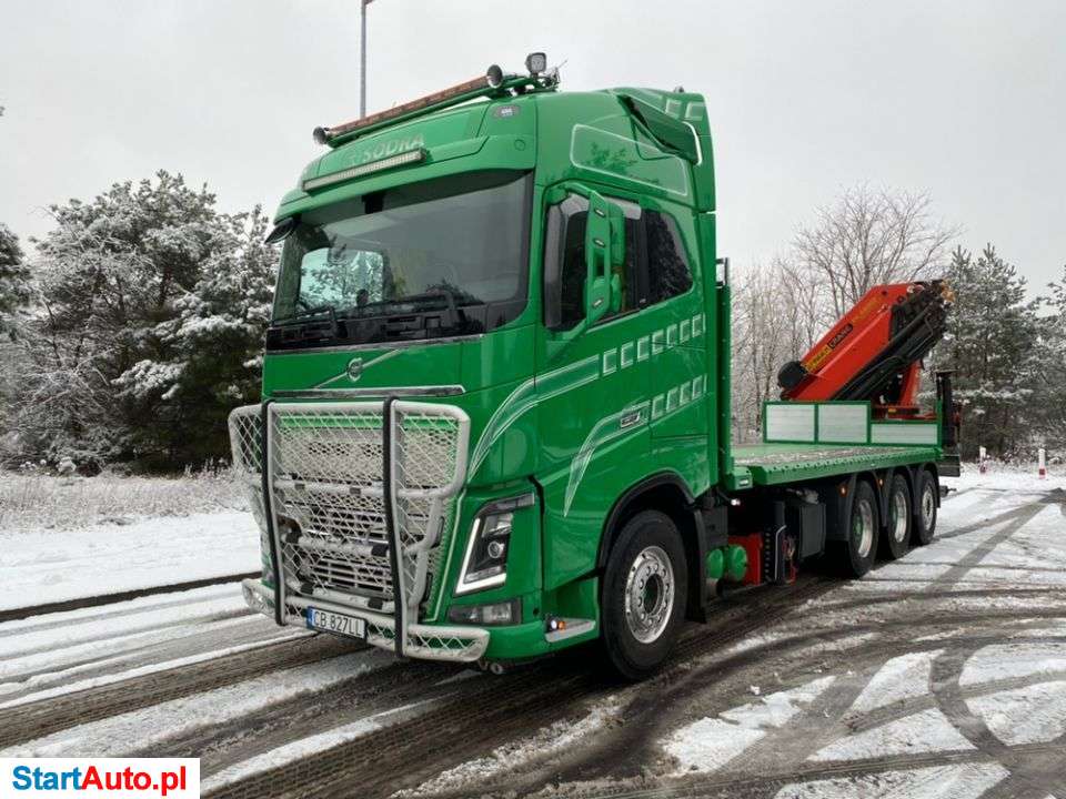 Volvo FH16 750KM 8×4 Oś Skrętna Palfinger 44002G