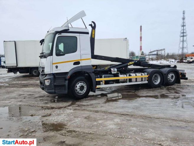 Mercedes-Benz ACTROS 5 – 2540 L 6×2 Hakowiec KING HZ 20. Na Placu !!!