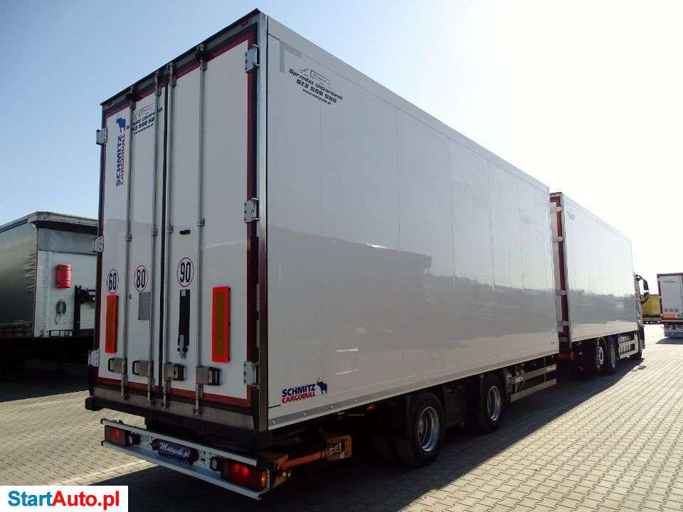 Volvo FH 500 /6X2/ ZESTAW CHŁODNIA SCHMITZ / 38 PALETY / EURO 6 / THERMO KING /