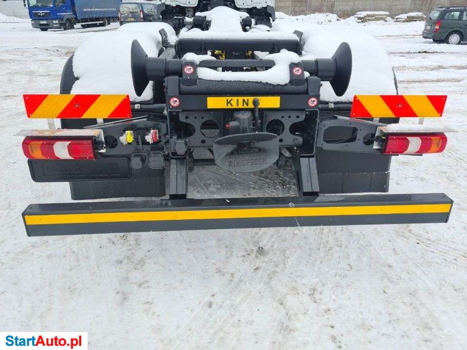 Mercedes-Benz ACTROS 5 – 2540 L 6×2 Hakowiec KING HZ 20. Na Placu !!!