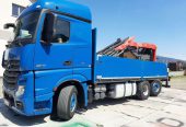 Mercedes-Benz ACTROS*480 PS*6×2*Dźwig*Platforma*Do Budowlanki*Drewna