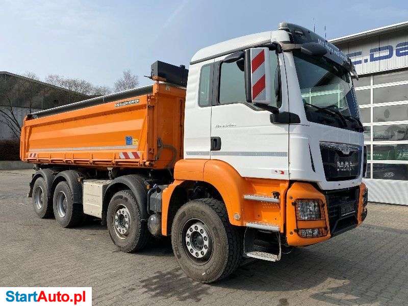 MAN TGS 35.440 8×4 EURO6 WYWROTKA TRÓJSTRONNA