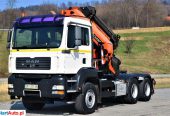MAN TGA 33.480 * PK 36002 + JIB PJ080 + PILOT * 6×4