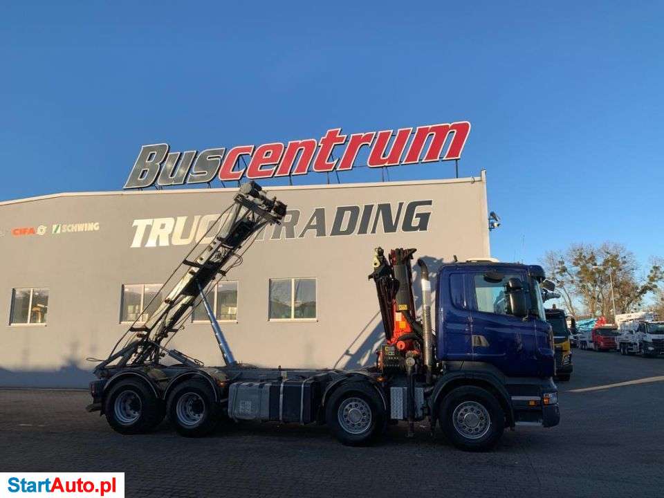 Scania R 480 8×4 HDS Palfinger PK 20002