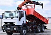 Iveco Eurotrakker 380*Wywrotka 5,20+PK15002*6×4!