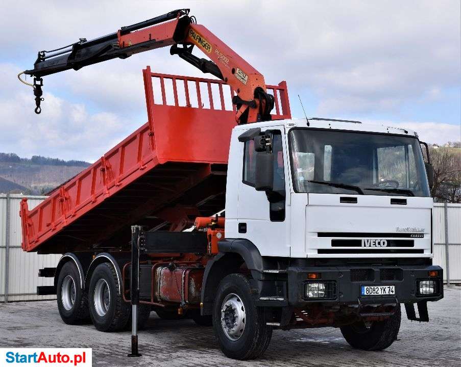 Iveco Eurotrakker 380*Wywrotka 5,20+PK15002*6×4!