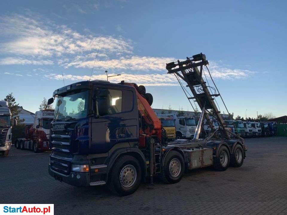 Scania R 480 8×4 HDS Palfinger PK 20002