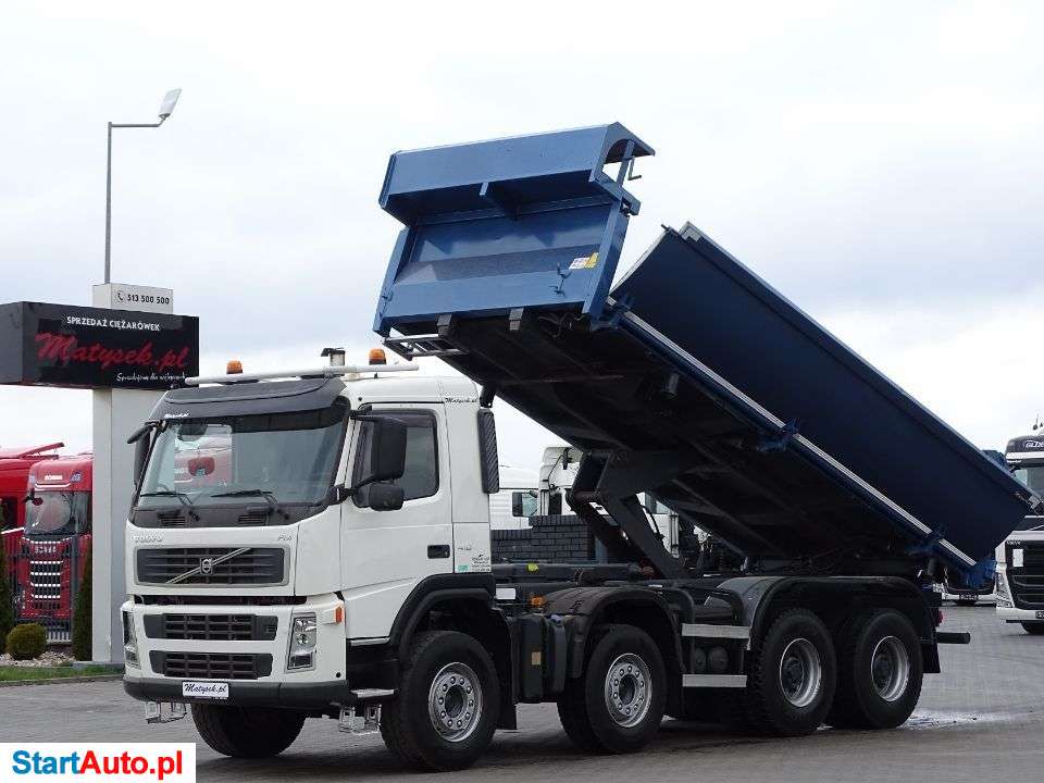 Volvo FM 410 / 8 X 4 / WYWROTKA 2 STRONNA / HYDROBURTA / MARREL KIPPER / EURO 5 EEV