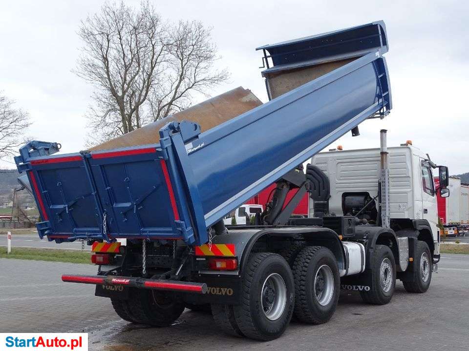 Volvo FM 410 / 8 X 4 / WYWROTKA 2 STRONNA / HYDROBURTA / MARREL KIPPER / EURO 5 EEV