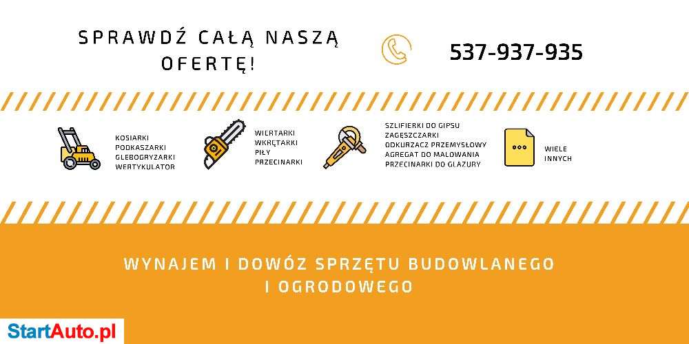Szlifierka do gipsu/ żyrafa – Odkurzacz przemysłowy WYNAJEM