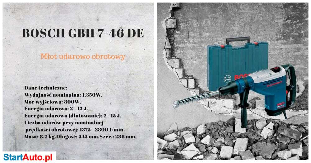 Młot, termowizyjna, laser, dalmierz, rusztowanie, zgrzewarka, agregat