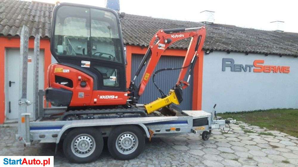 Wynajem minikoparki! Wynajme kopareke minikoparke Opole! RentSerwis!