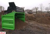 Mobilny Przesiewacz wibracyjny, ziemia, kruszywa, trociny ,susz, wynaj