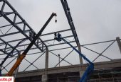 wynajem najem zwyżki (zwyżka) podnośnik teleskopowy nożycowy Nowy Sącz