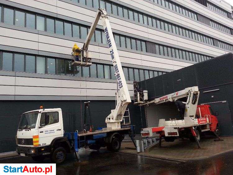 Podnośnik Koszowy 25 i 20m Wrocław. Wynajem. Podnośniki do 30m. Zwyżka