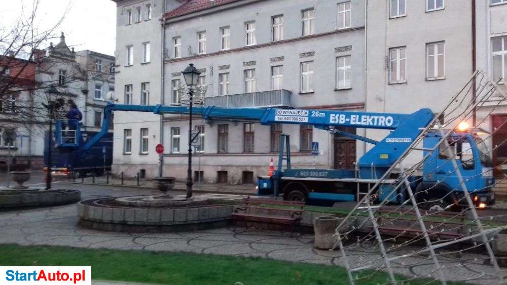 Podnośniki koszowe 26m i 20m, Zwyżka, Wynajem Świebodzice, Strzegom, Ś