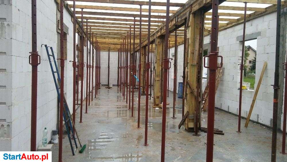 Wynajem stemple metalowe budowlane 20gr/dzień