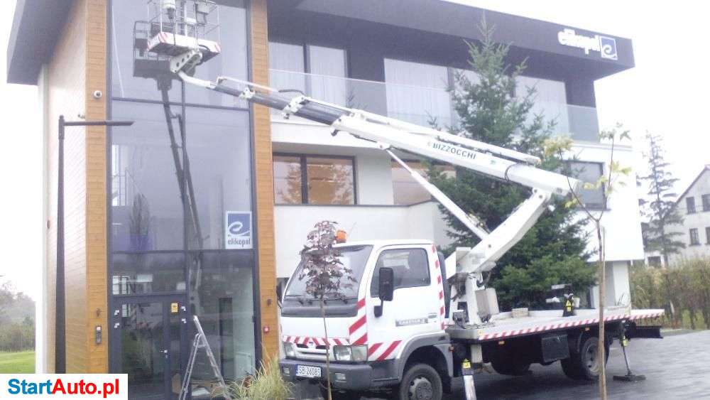 Podnośnik koszowy, zwyżka wynajem 70zł godzina