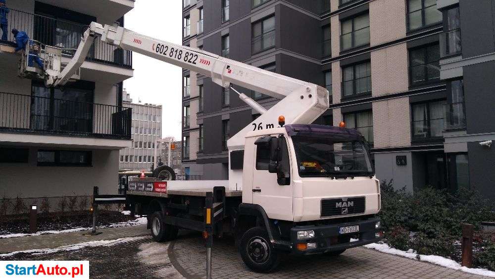 Podnośnik Koszowy Na Wynajem 27 m Warszawa